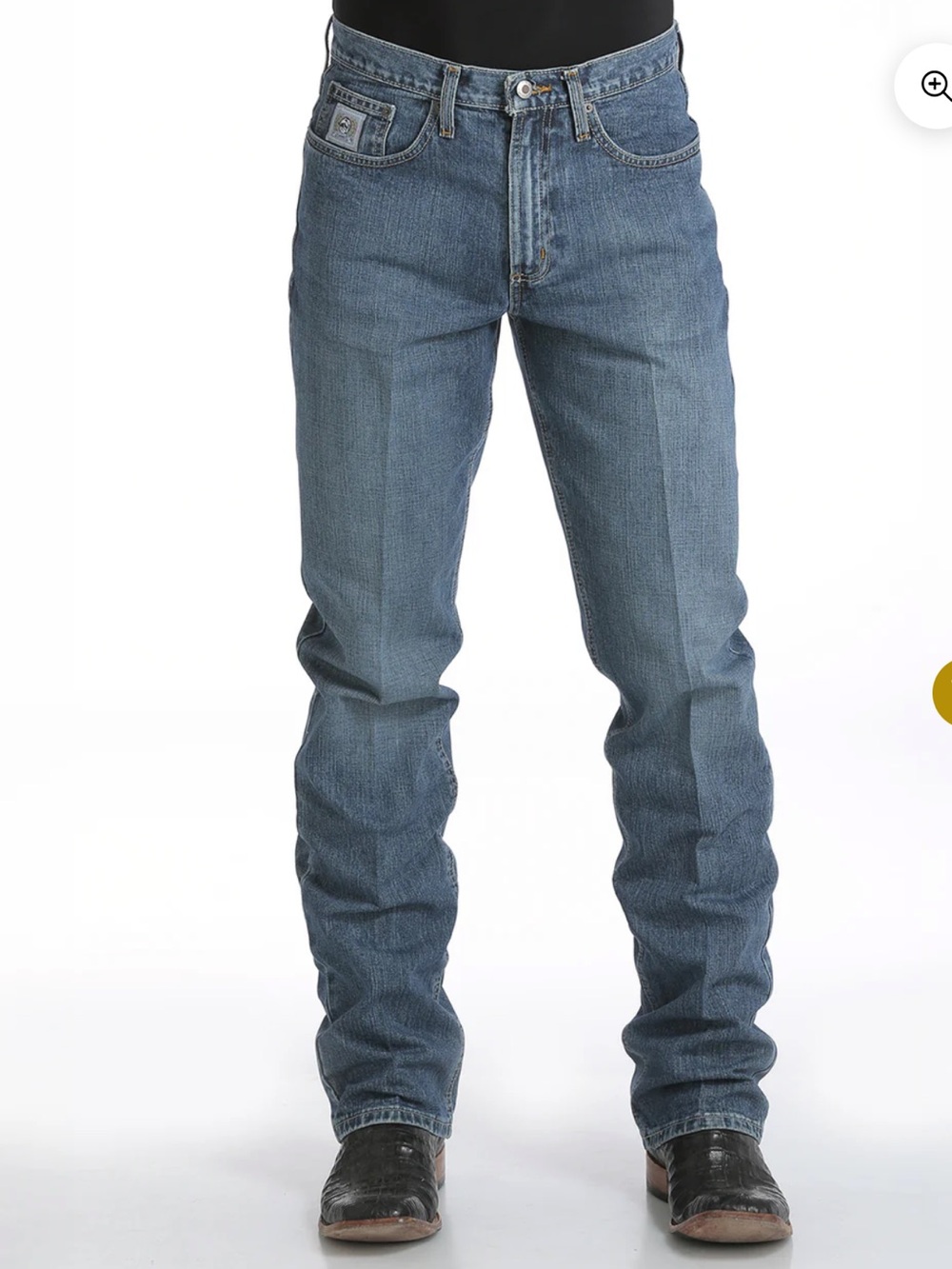 Cinch Men’s Silver Label 001
Rigid-Medium Stone Straight Leg Jeans Size 32 x 32